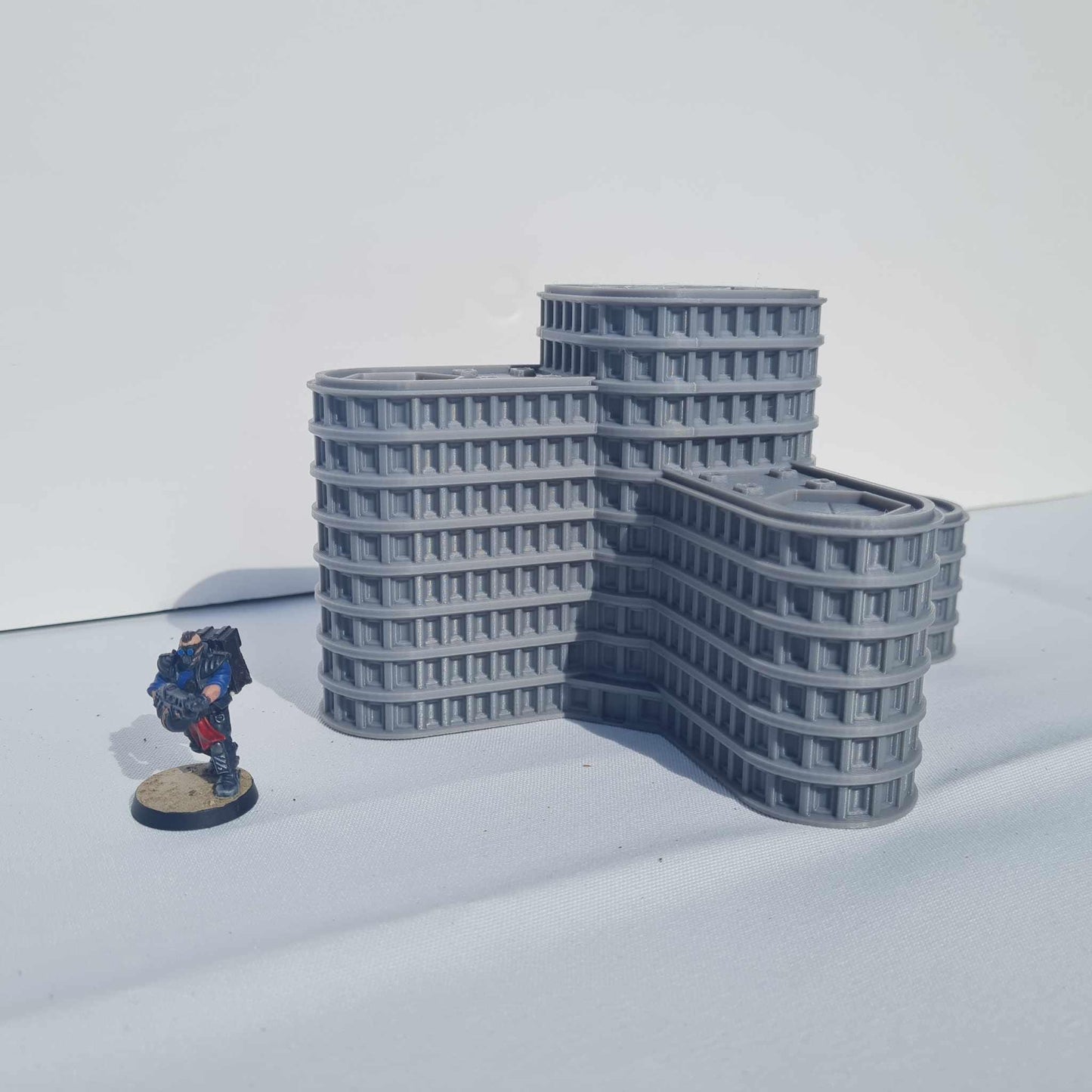 Large Science Building Scatter Terrain - Epic Scale - Imperialis Legions - Titanicus