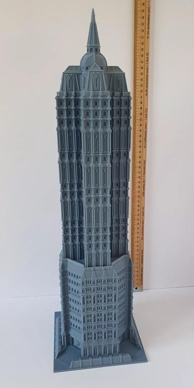 Epic Sky Scraper 2 Building Scatter Terrain - Epic Scale -