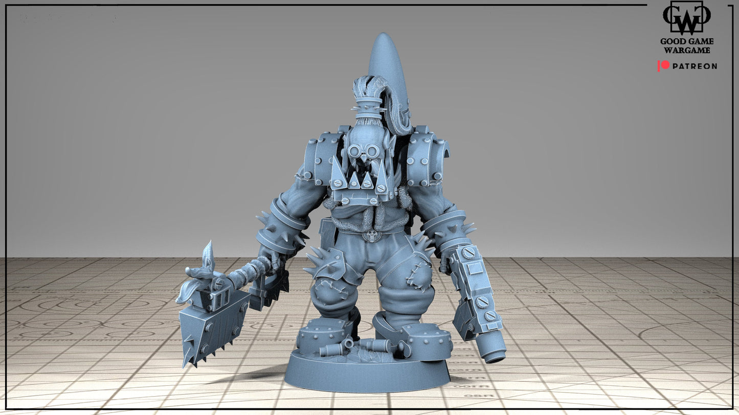 10 x Orkaz Ork Orc Boyz Big Tootha - Boyz that Fly through the Storm - Jetpacks