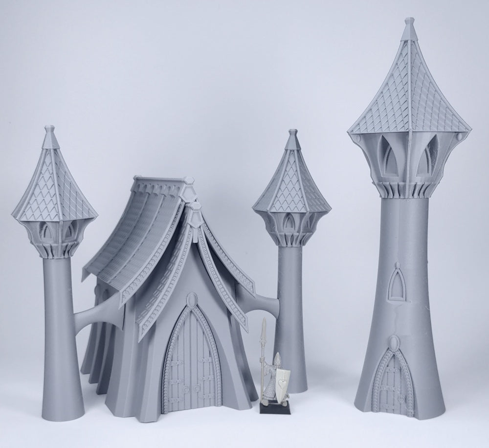 Retro Elven Temple