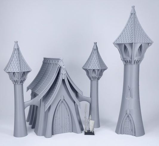 Retro Elven Temple