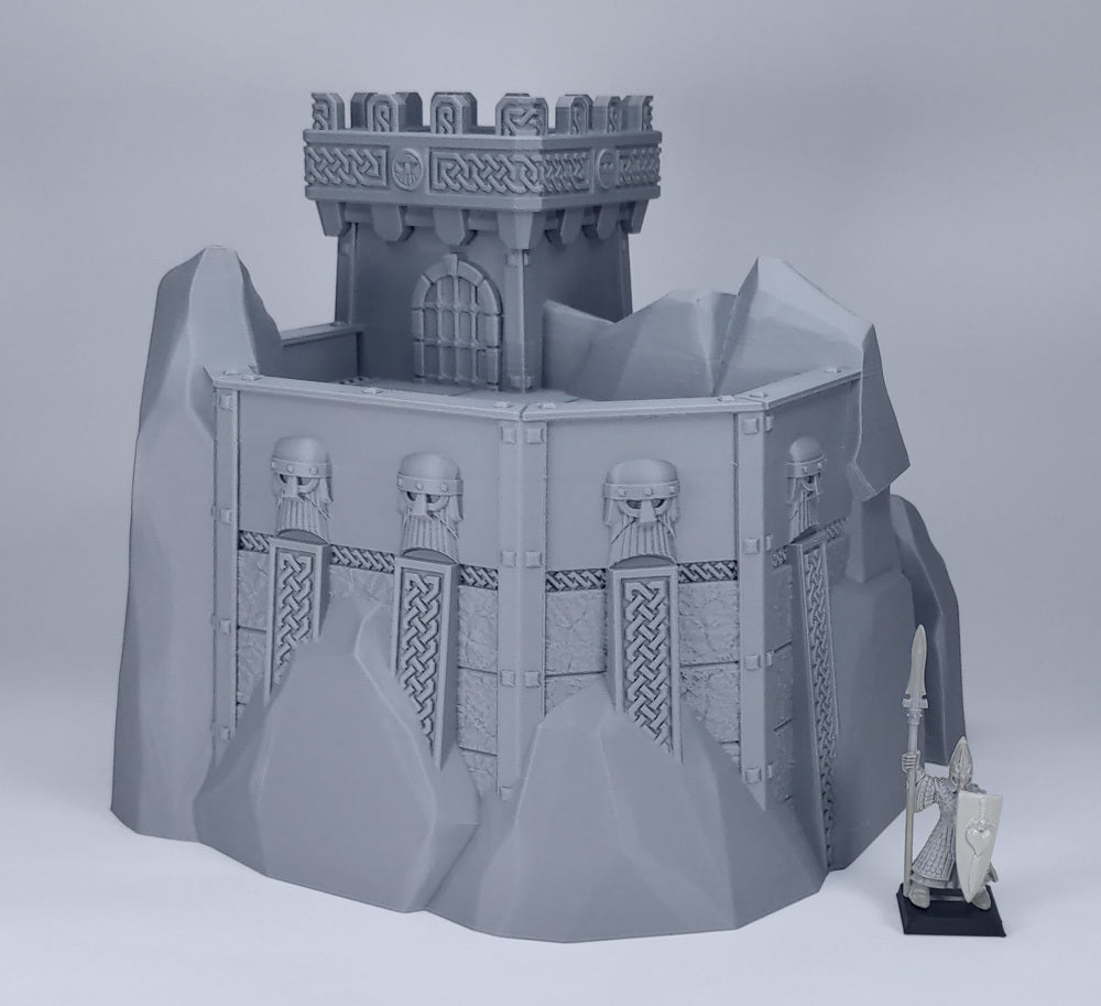 Retro Fantasy Dwarf Watchtower