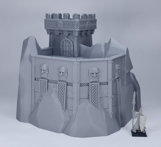 Retro Fantasy Dwarf Watchtower
