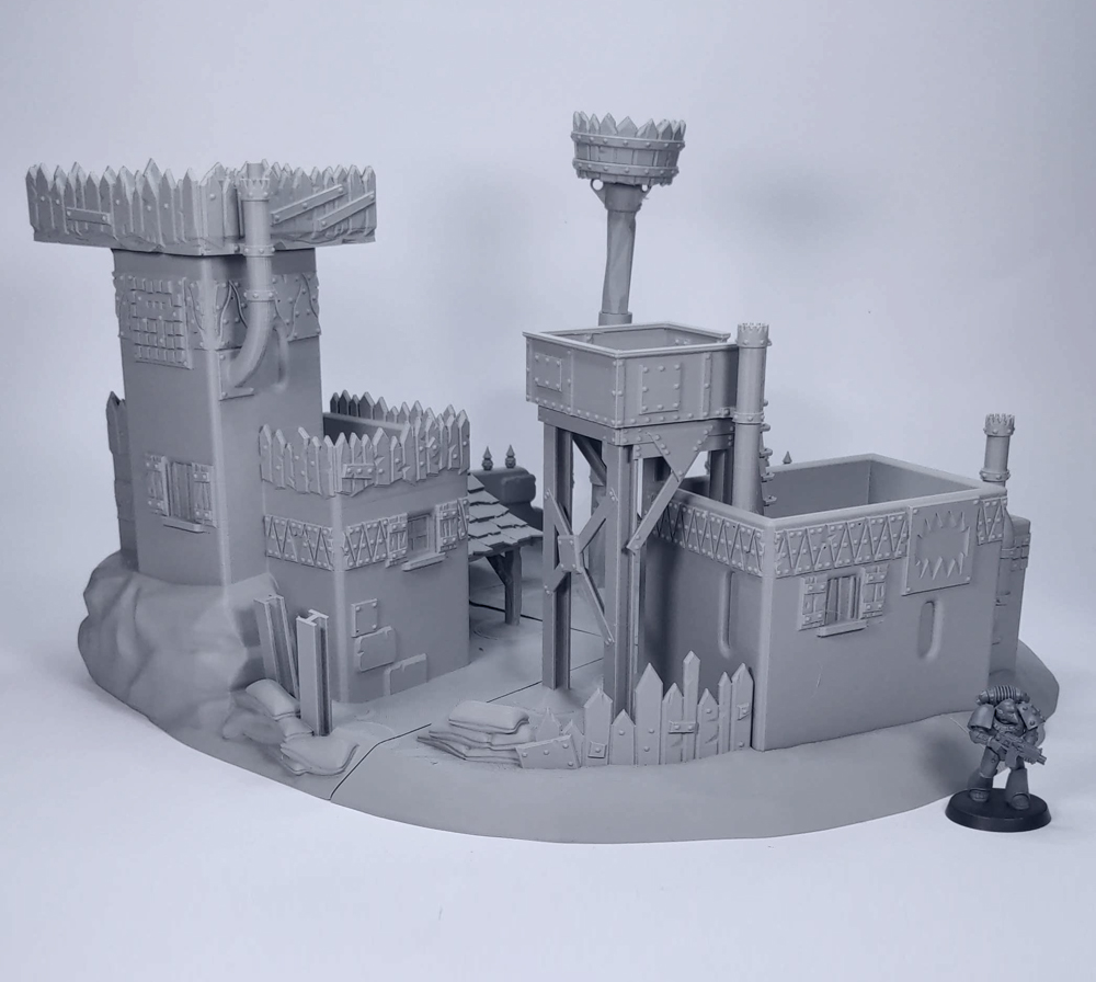 Large Retro Greenskin Outpost