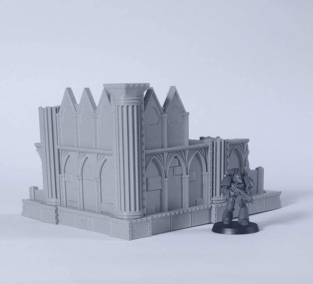 Retro Gothic Ruins, 20 Piece Set.