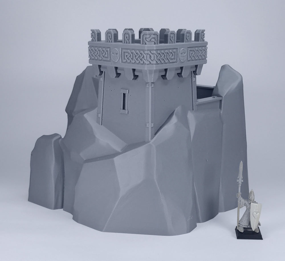 Retro Fantasy Dwarf Watchtower