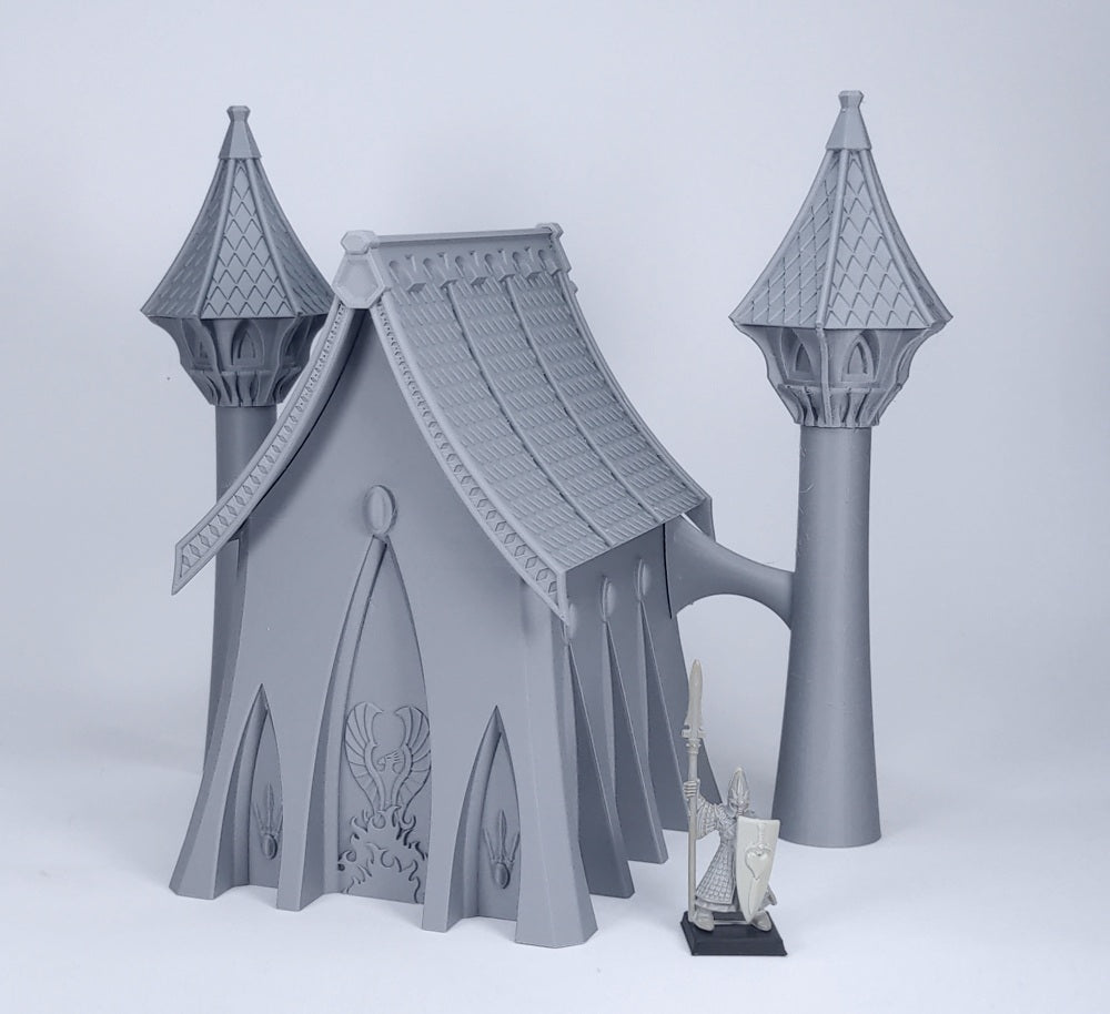 Retro Elven Temple