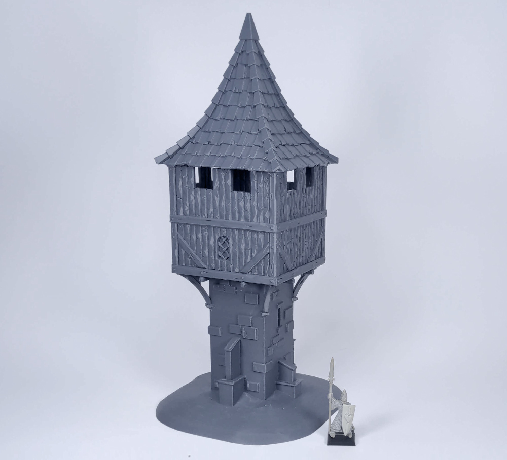 Retro Fantasy Watchtower