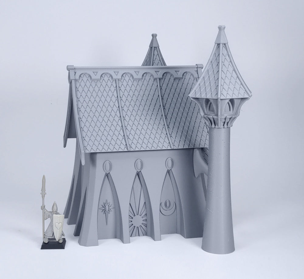 Retro Elven Temple