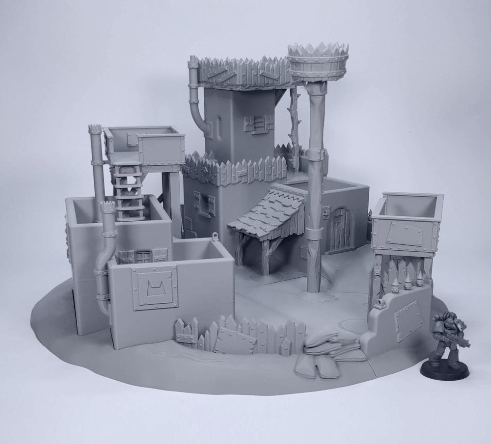 Large Retro Greenskin Outpost