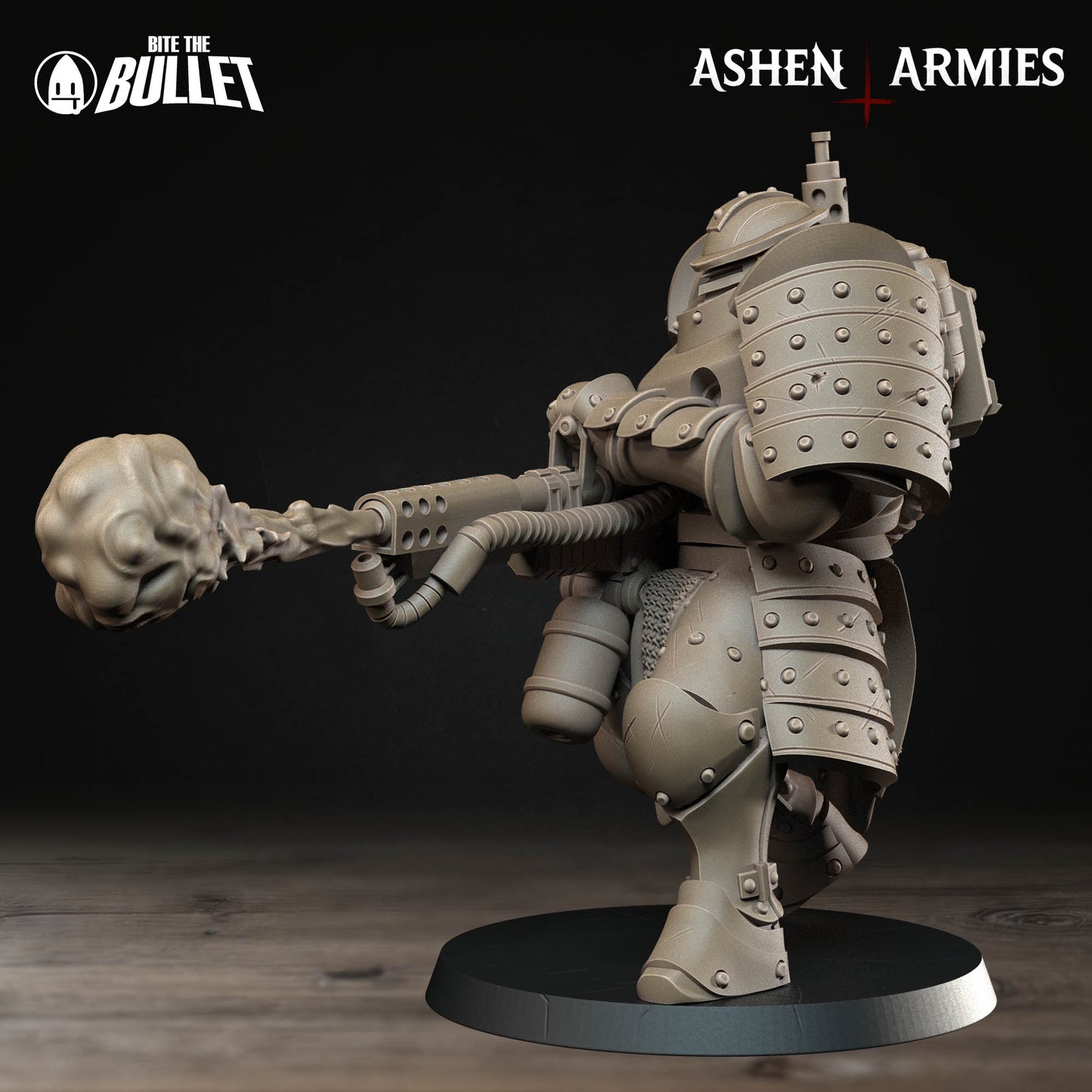 Mechanised Soldier with Flamethrower- Holy Shogunate - New Church Proxy - Trench War Trench Crusade Compatible. (Copy)