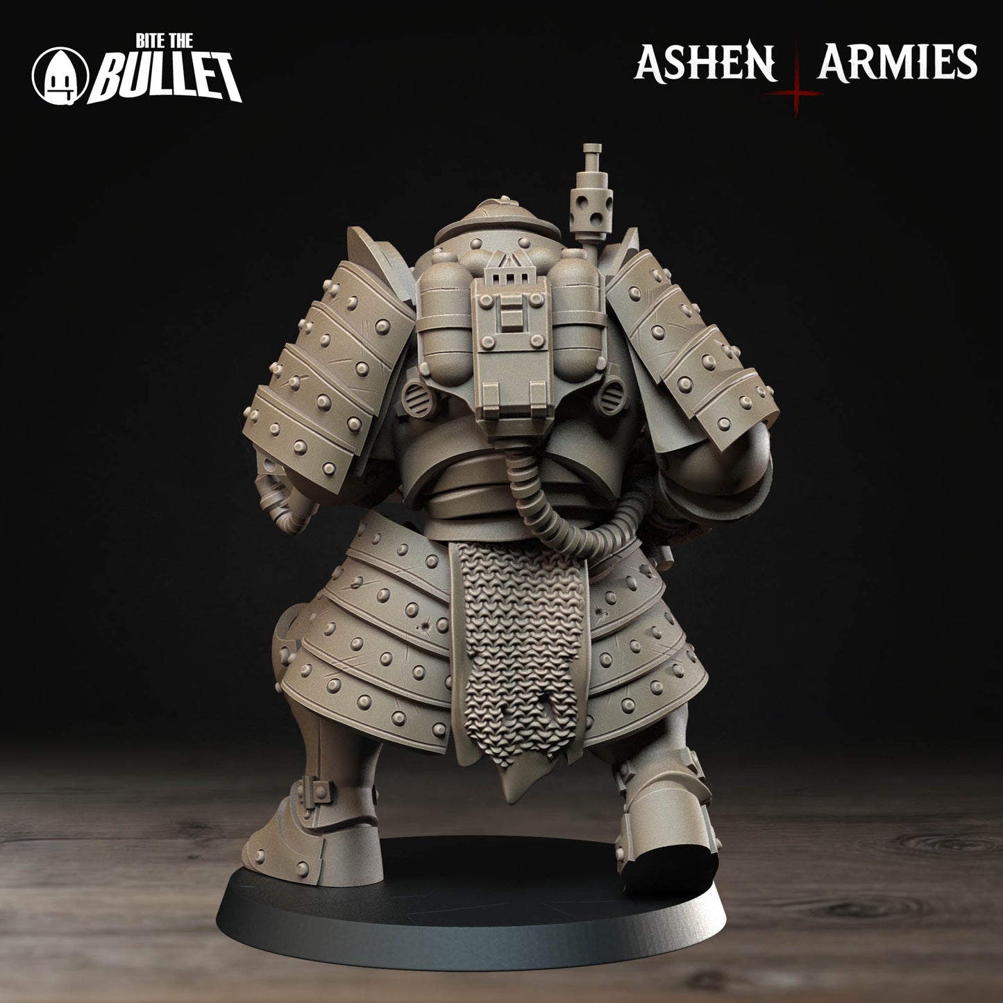Mechanised Soldier with Flamethrower- Holy Shogunate - New Church Proxy - Trench War Trench Crusade Compatible. (Copy)