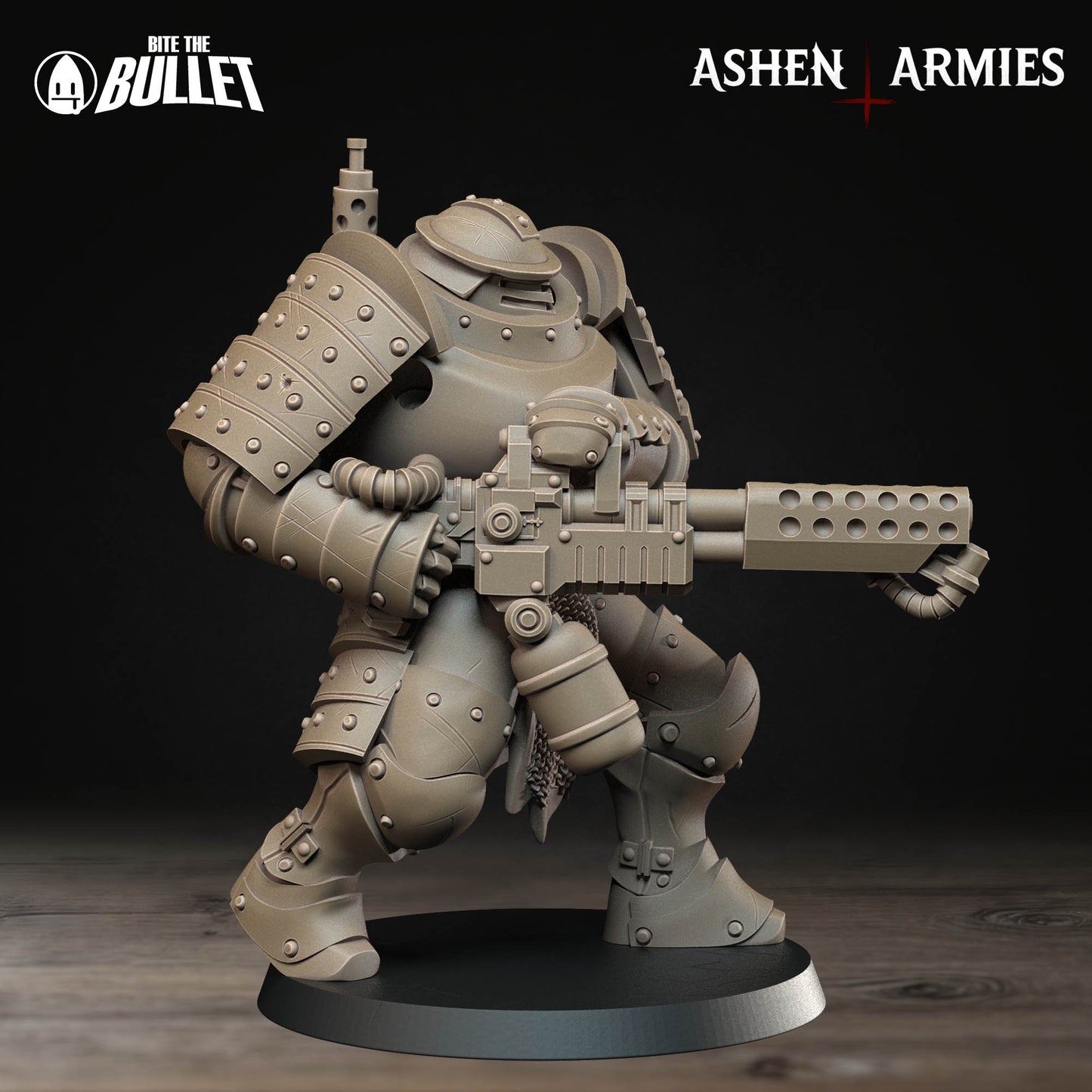 Mechanised Soldier with Flamethrower- Holy Shogunate - New Church Proxy - Trench War Trench Crusade Compatible. (Copy)