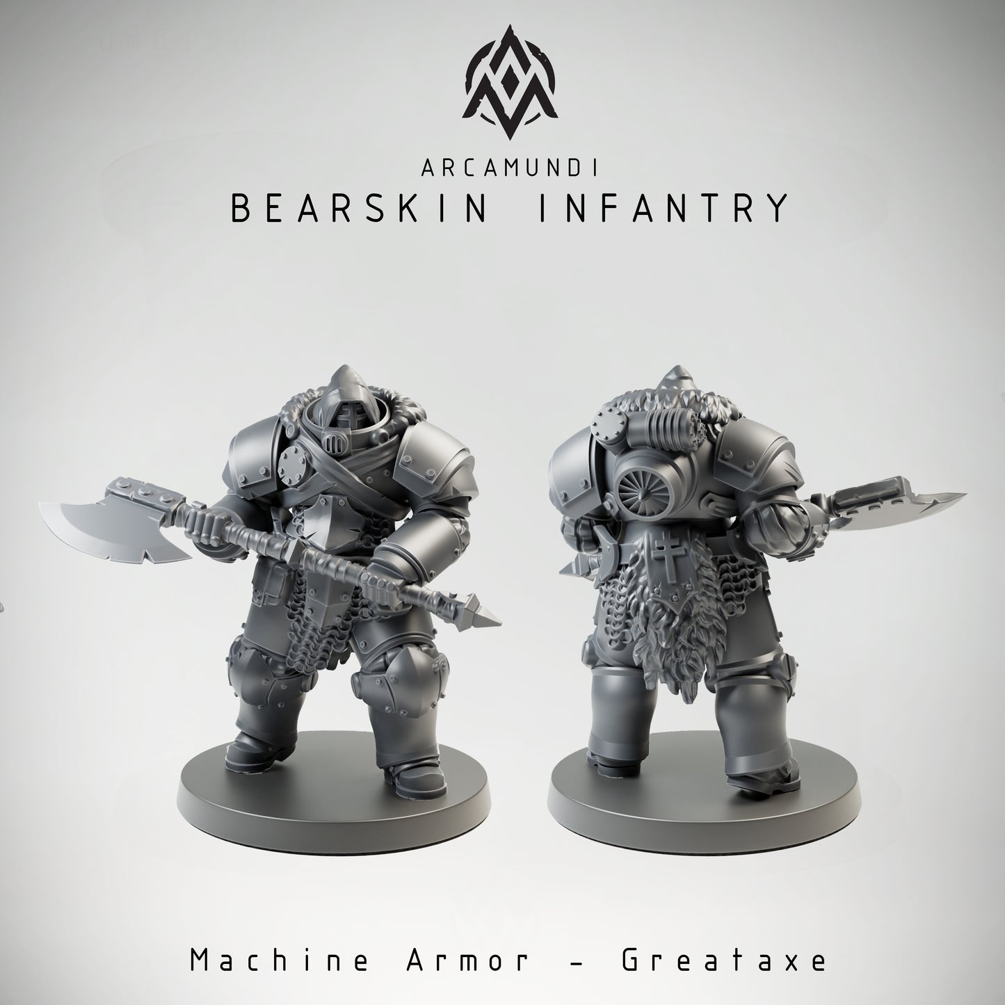 Bearskin Infantry - Machine Armor - Greataxe