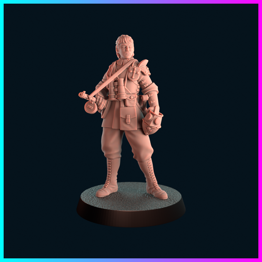 Antioch - Lieutenant - Trench Crusade Proxy - KoolKiwi