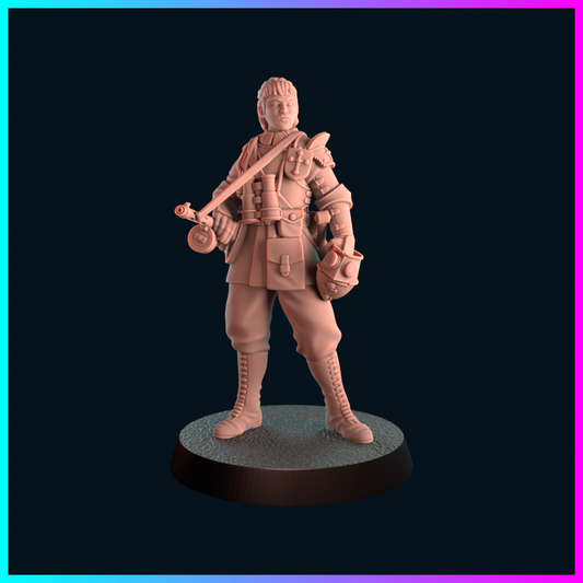 Antioch - Lieutenant - Trench Crusade Proxy - KoolKiwi