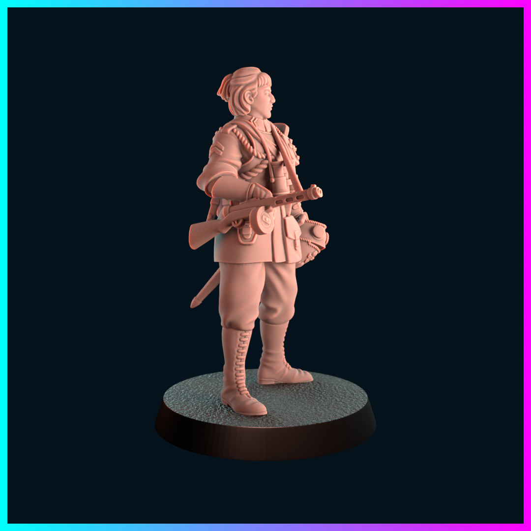 Antioch - Lieutenant - Trench Crusade Proxy - KoolKiwi