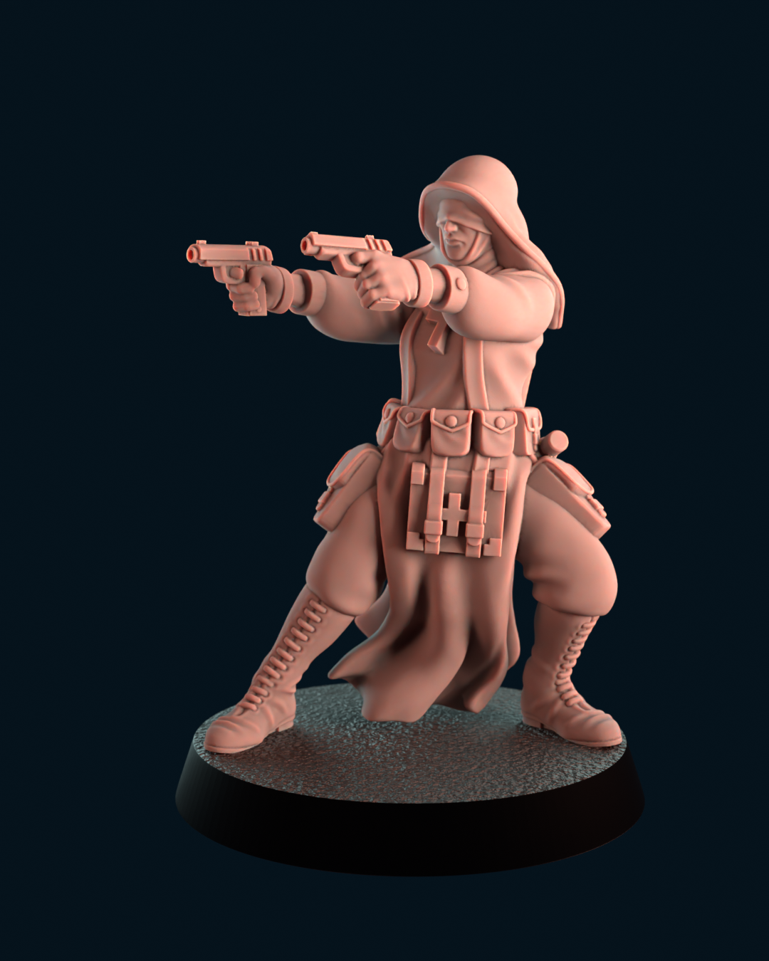 2 x Pistol Nun - Antioch - Trench Crusade Proxy