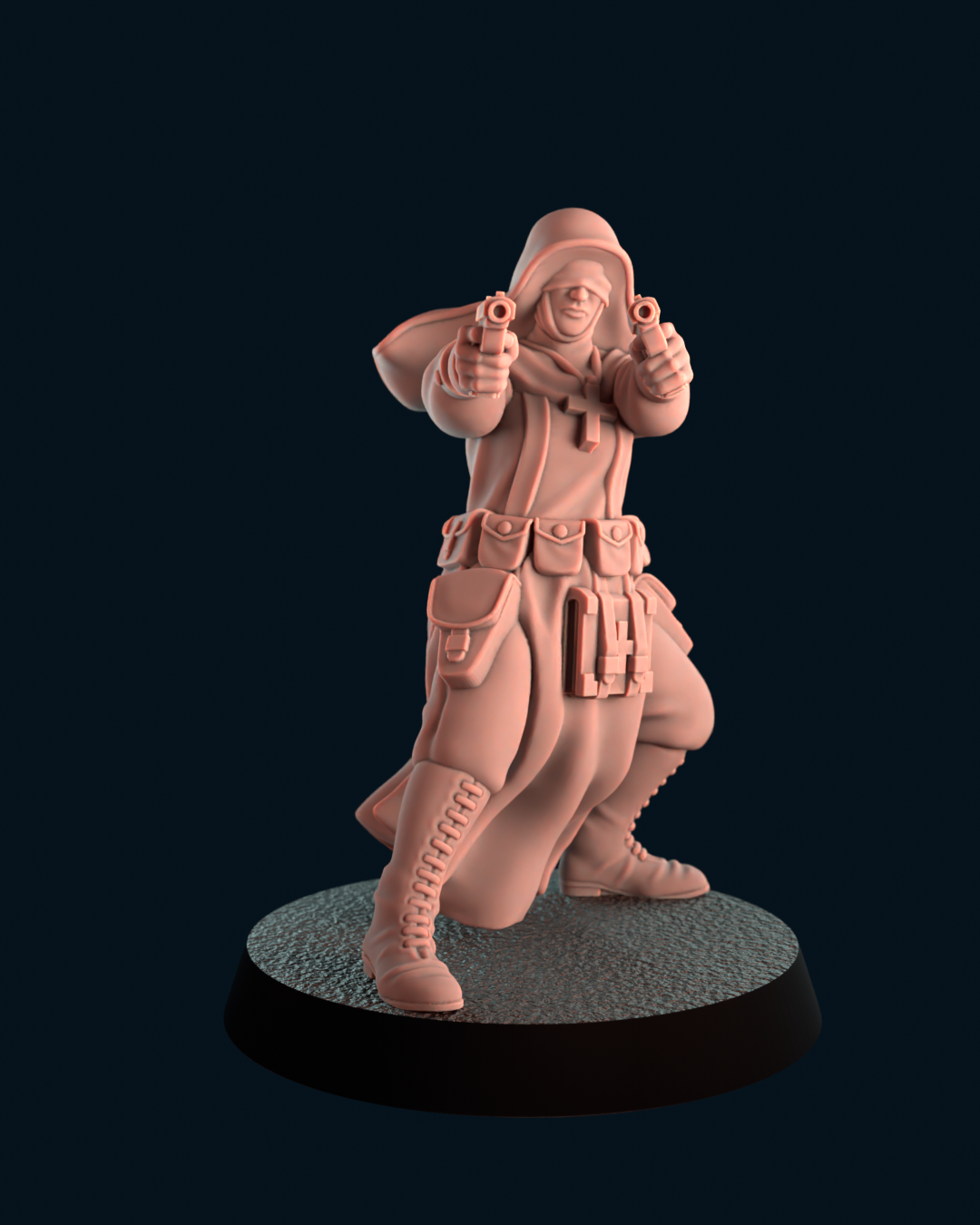 2 x Pistol Nun - Antioch - Trench Crusade Proxy