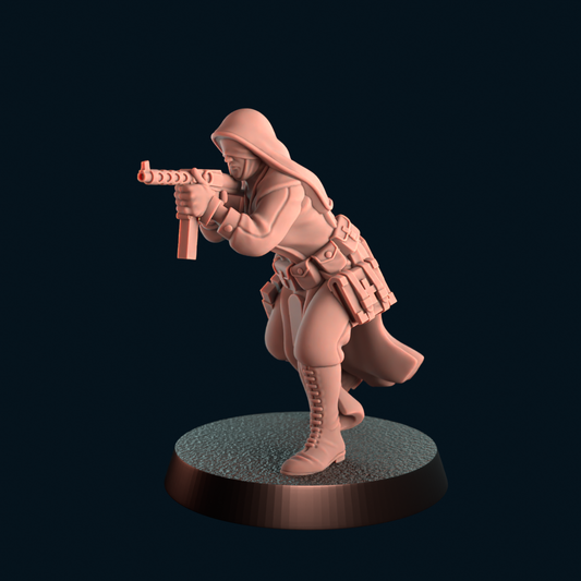 2 x SMG Nun - Antioch - Trench Crusade Proxy