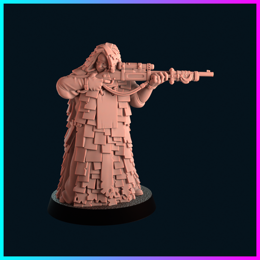 2 x Sniper Nun - Antioch - Trench Crusade Proxy