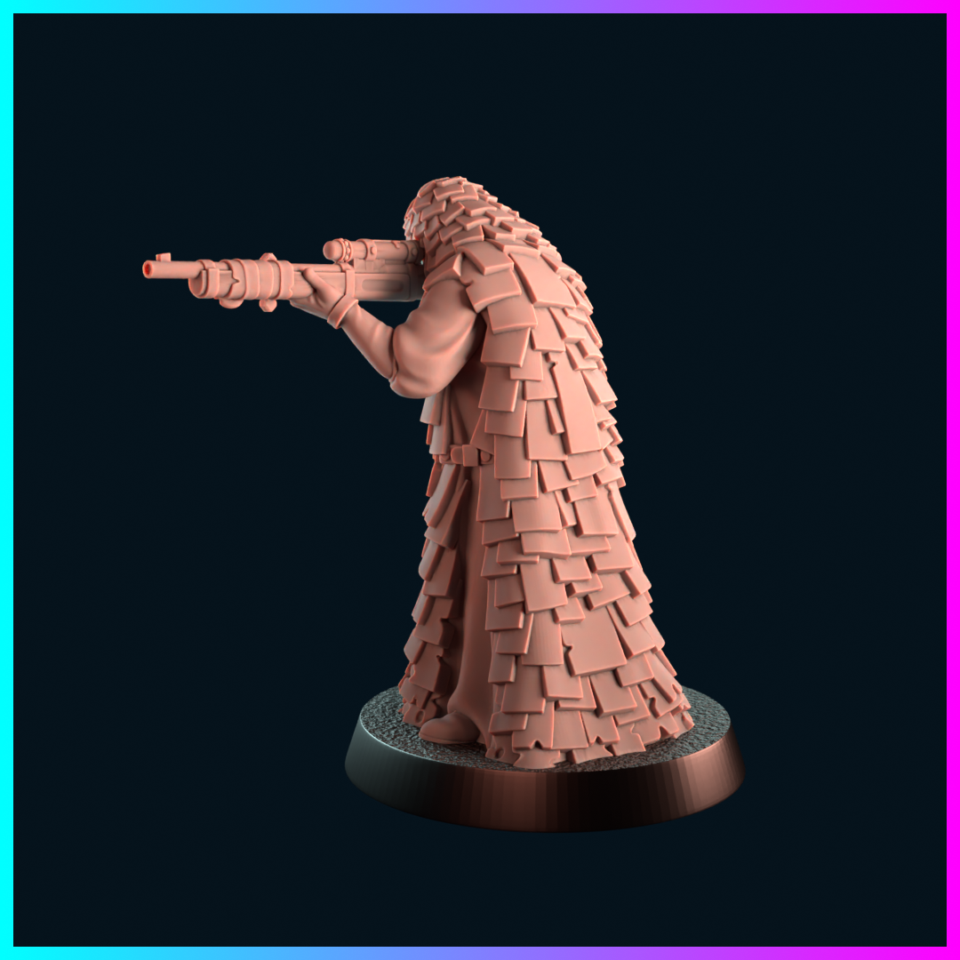 2 x Sniper Nun - Antioch - Trench Crusade Proxy