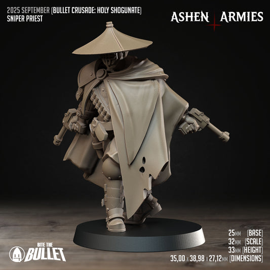 Bullet Crusade | Holy Shogunate - Sniper Priest - Trench Crusade Compatible
