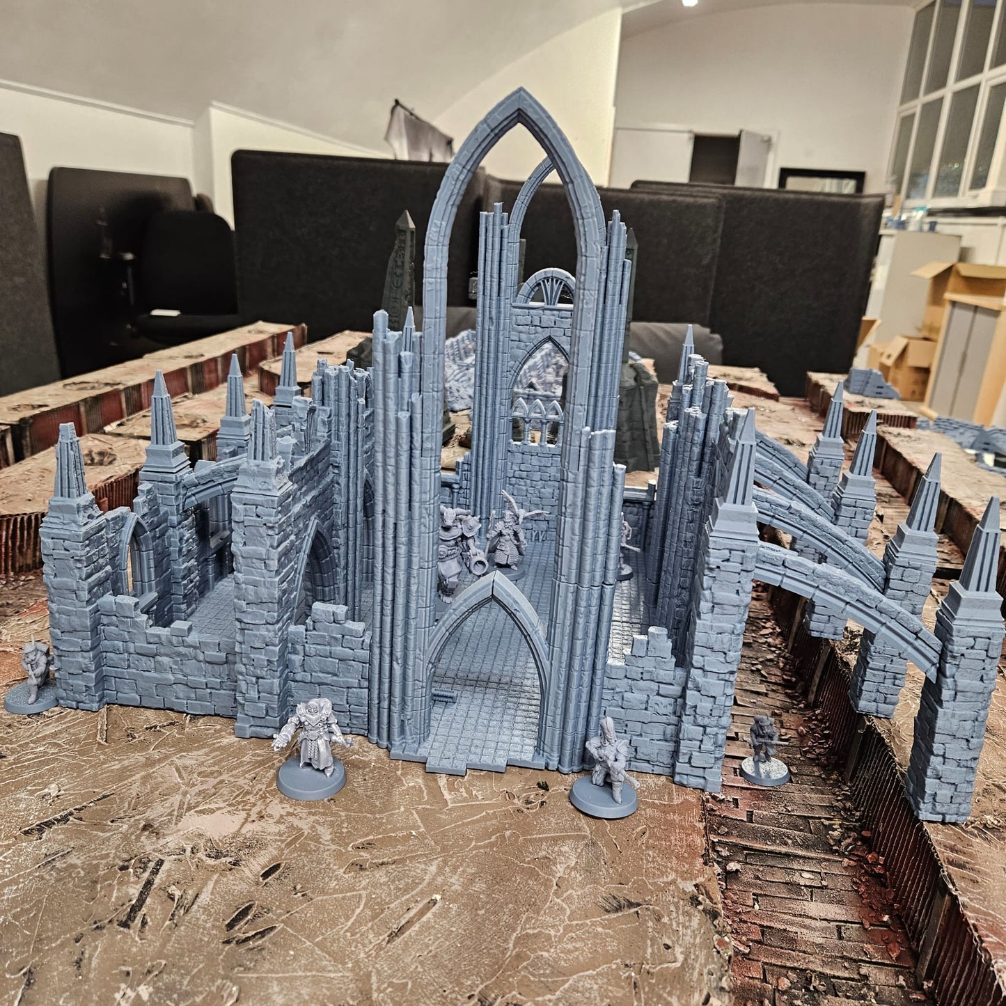 Cathedral of the Gods - Epic Center Piece - 28mm-32mm Scale - FDM Printed.