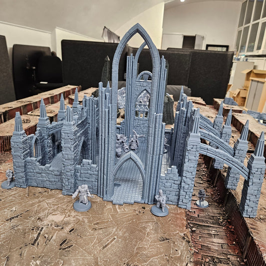 Cathedral of the Gods - Epic Center Piece - 28mm-32mm Scale - FDM Printed.