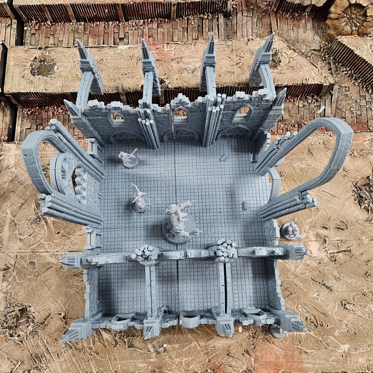 Cathedral of the Gods - Epic Center Piece - 28mm-32mm Scale - FDM Printed.