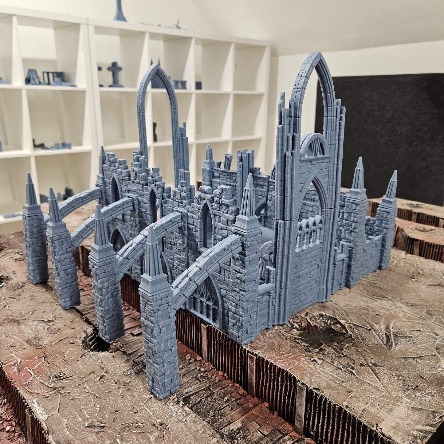 Cathedral of the Gods - Epic Center Piece - 28mm-32mm Scale - FDM Printed.