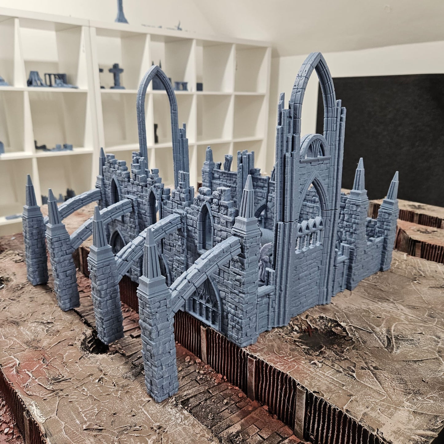 Cathedral of the Gods - Epic Center Piece - 28mm-32mm Scale - FDM Printed.