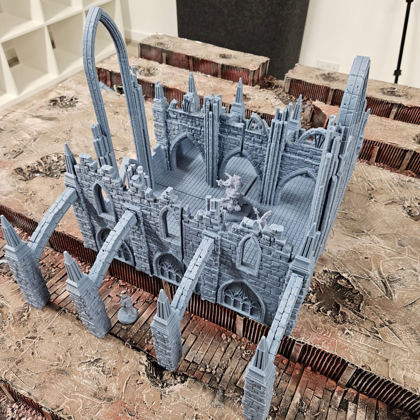 Cathedral of the Gods - Epic Center Piece - 28mm-32mm Scale - FDM Printed.