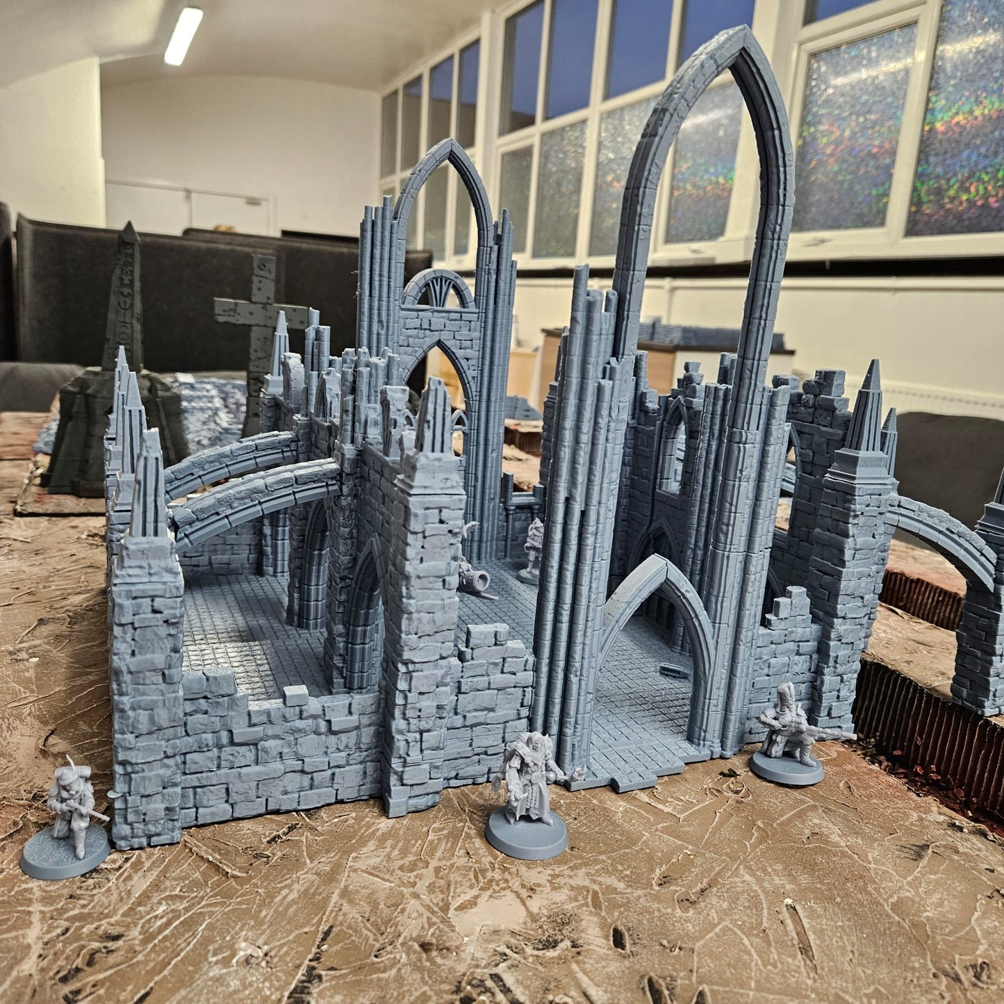 Cathedral of the Gods - Epic Center Piece - 28mm-32mm Scale - FDM Printed.