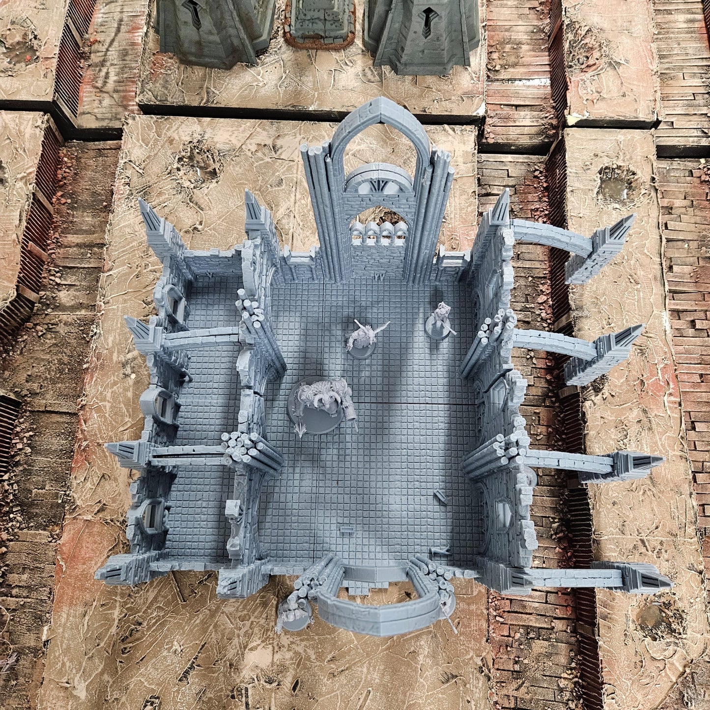 Cathedral of the Gods - Epic Center Piece - 28mm-32mm Scale - FDM Printed.