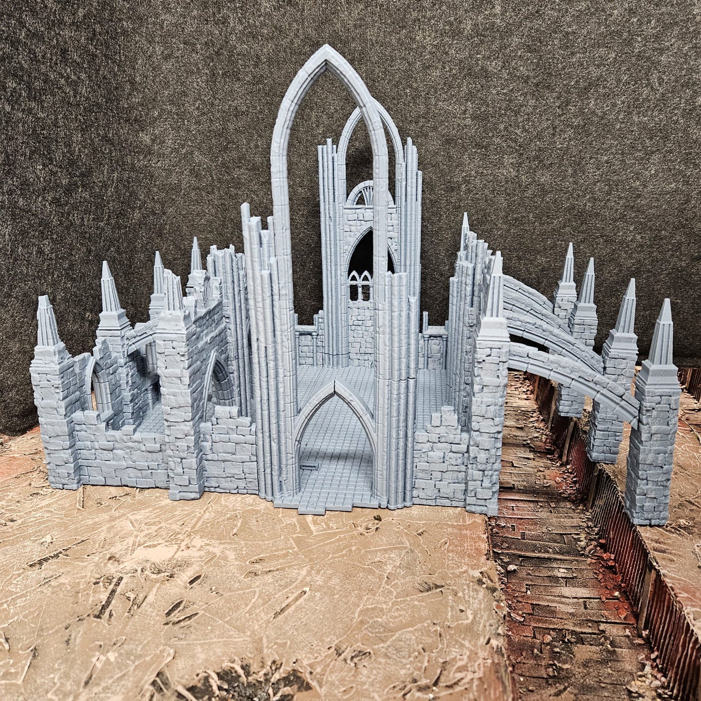 Cathedral of the Gods - Epic Center Piece - 28mm-32mm Scale - FDM Printed.