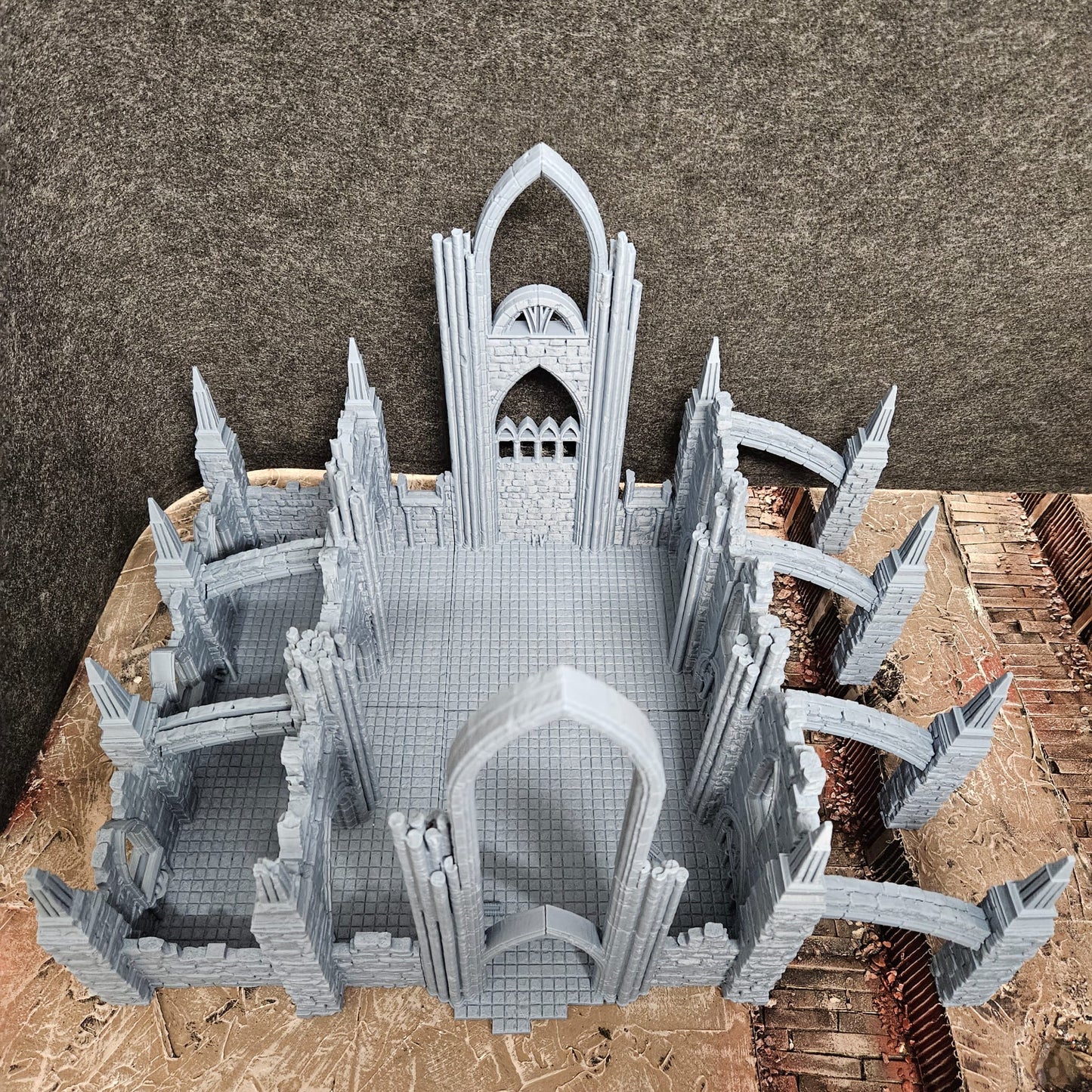 Cathedral of the Gods - Epic Center Piece - 28mm-32mm Scale - FDM Printed.
