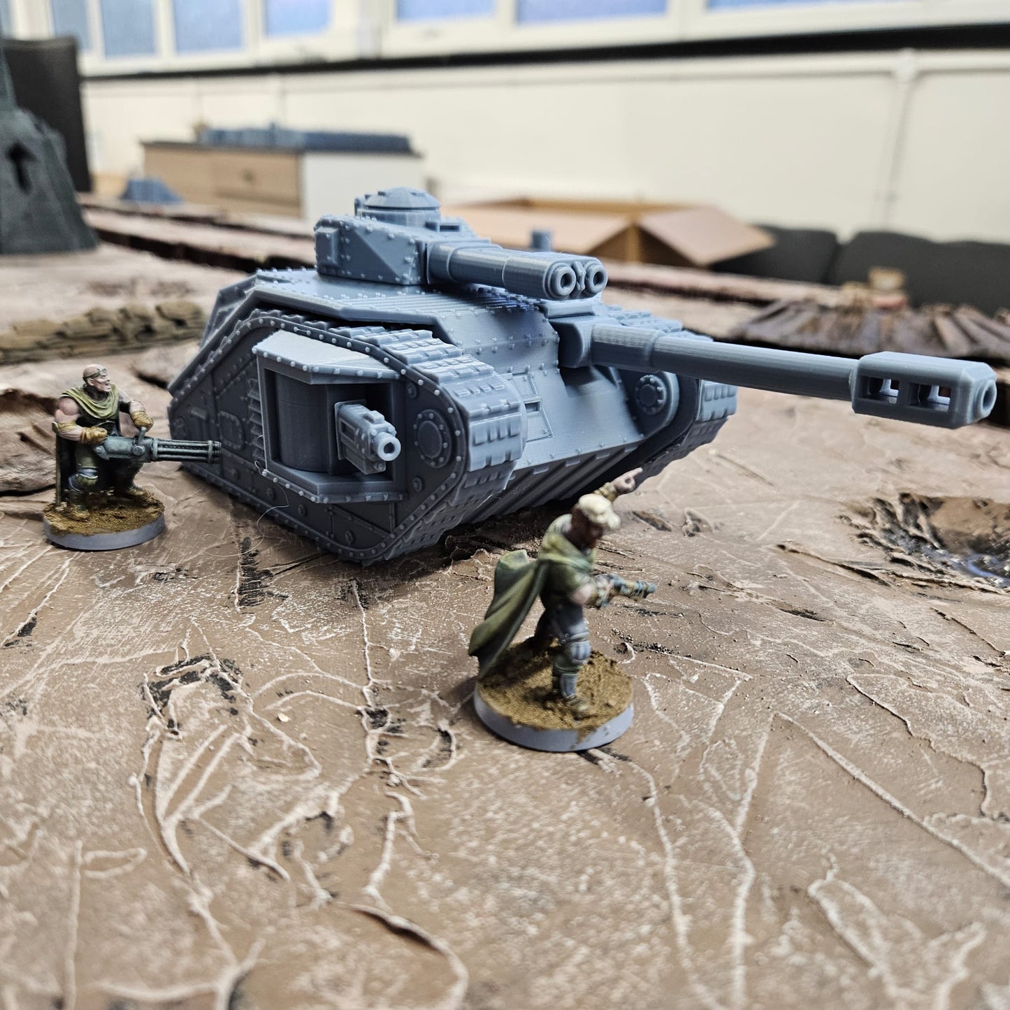 Steel Goliath Battle Tank  - FDM Printed - 28-32mm Scale.