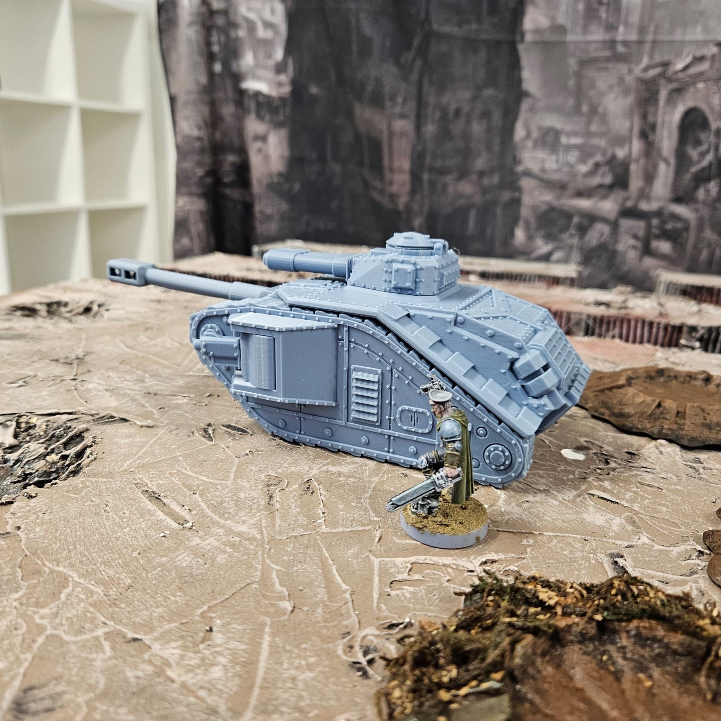 Steel Goliath Battle Tank  - FDM Printed - 28-32mm Scale.