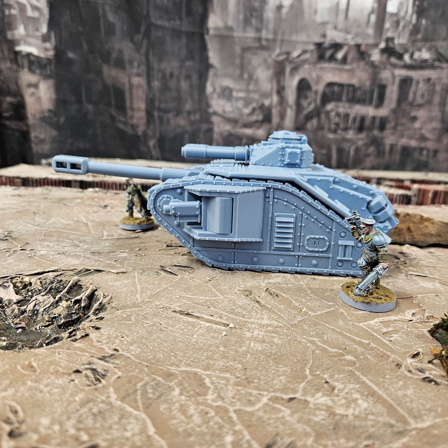 Steel Goliath Battle Tank  - FDM Printed - 28-32mm Scale.