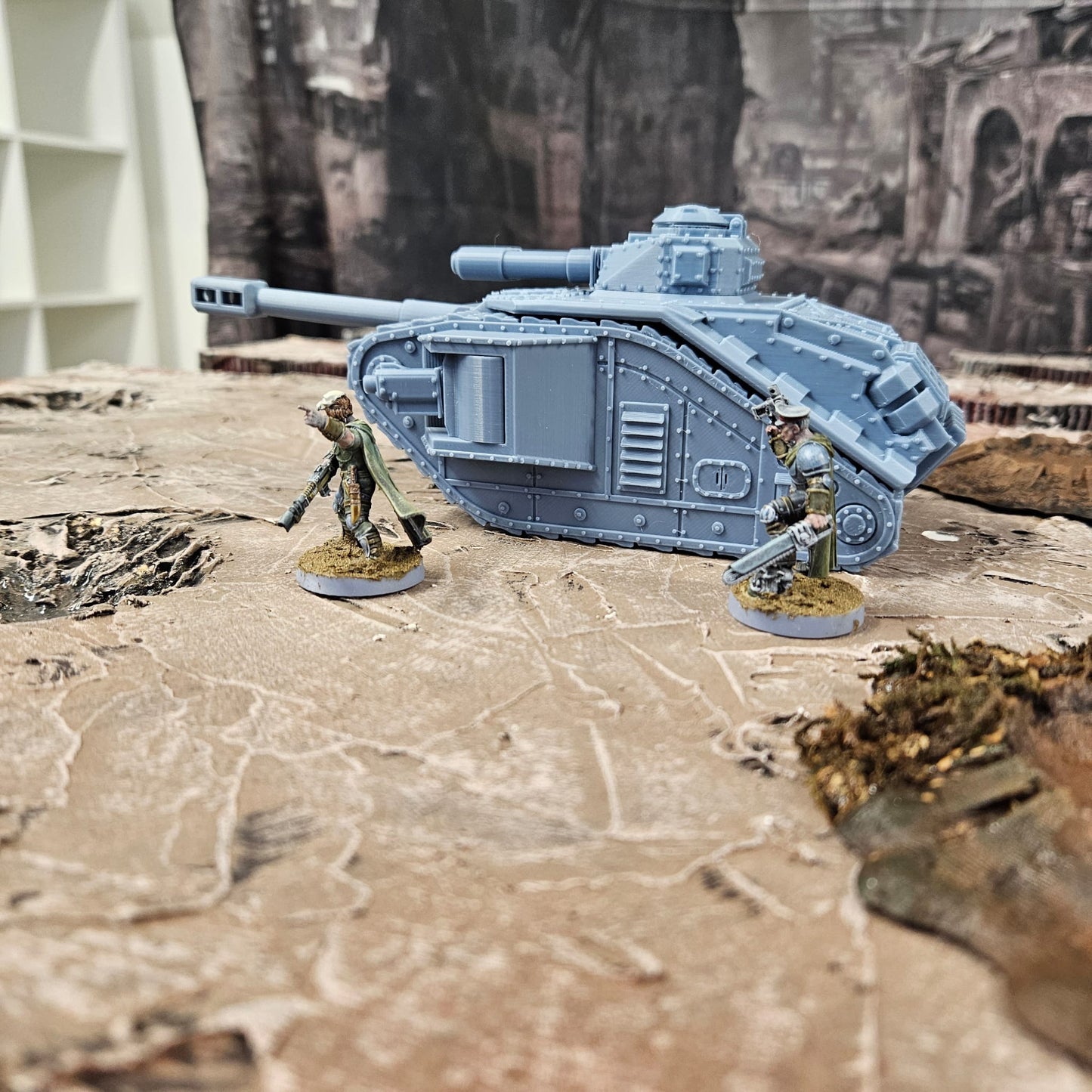 Steel Goliath Battle Tank  - FDM Printed - 28-32mm Scale.