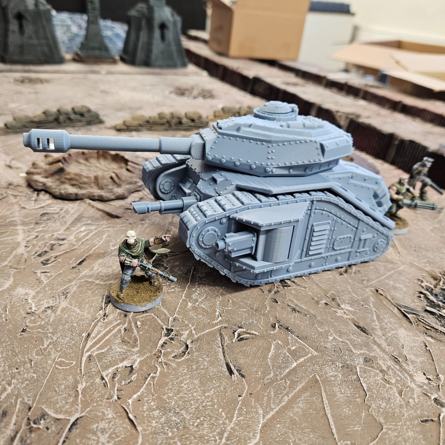 "Bulldog" V2 Medium Tank - FDM printed
