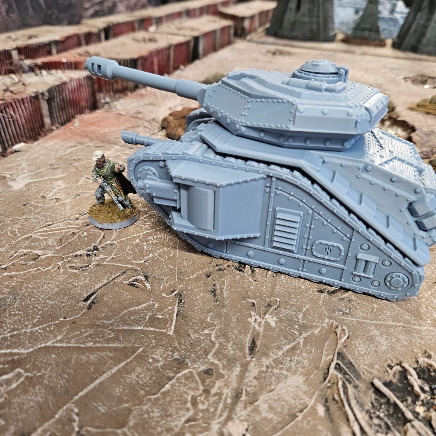 "Bulldog" V2 Medium Tank - FDM printed