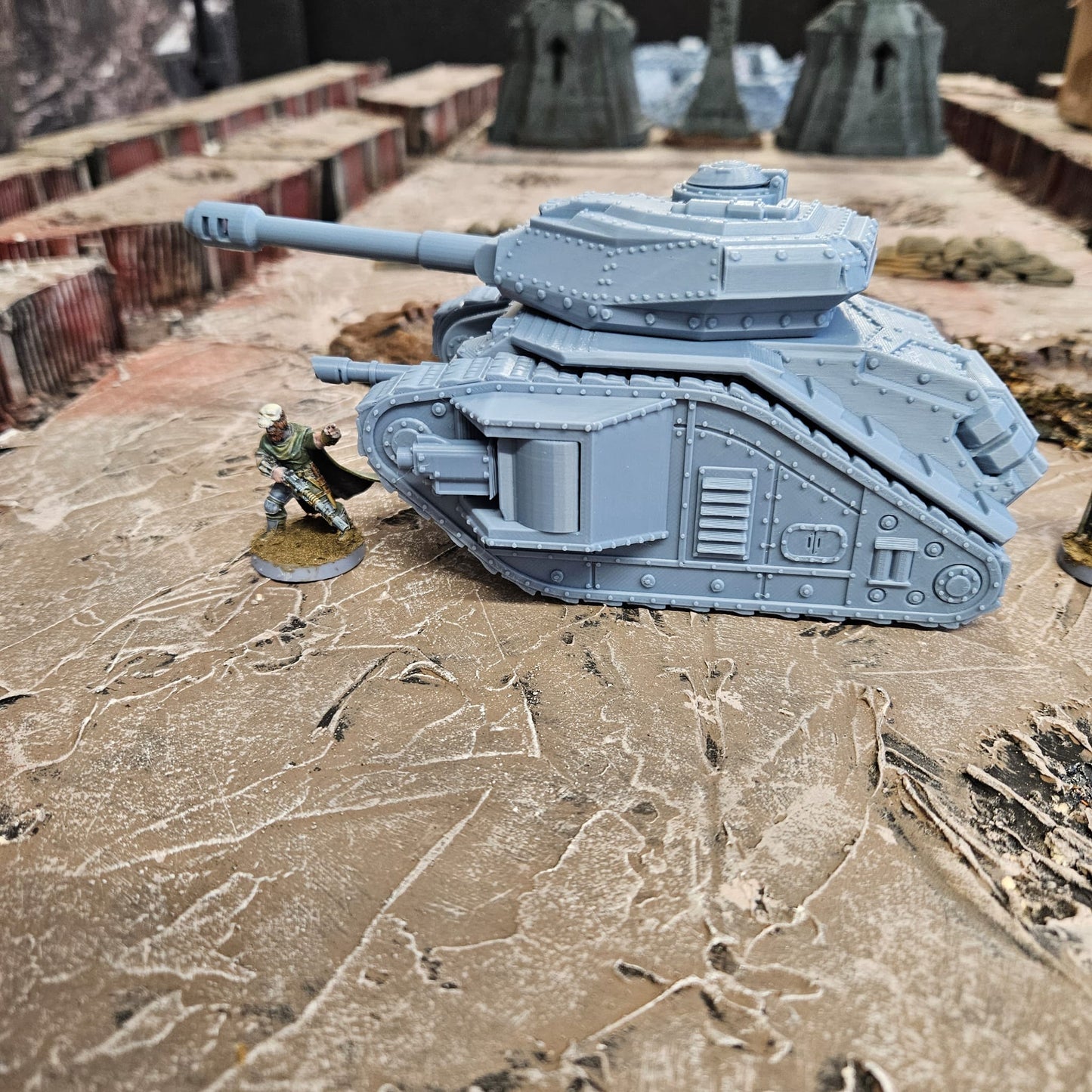 "Bulldog" V2 Medium Tank - FDM printed