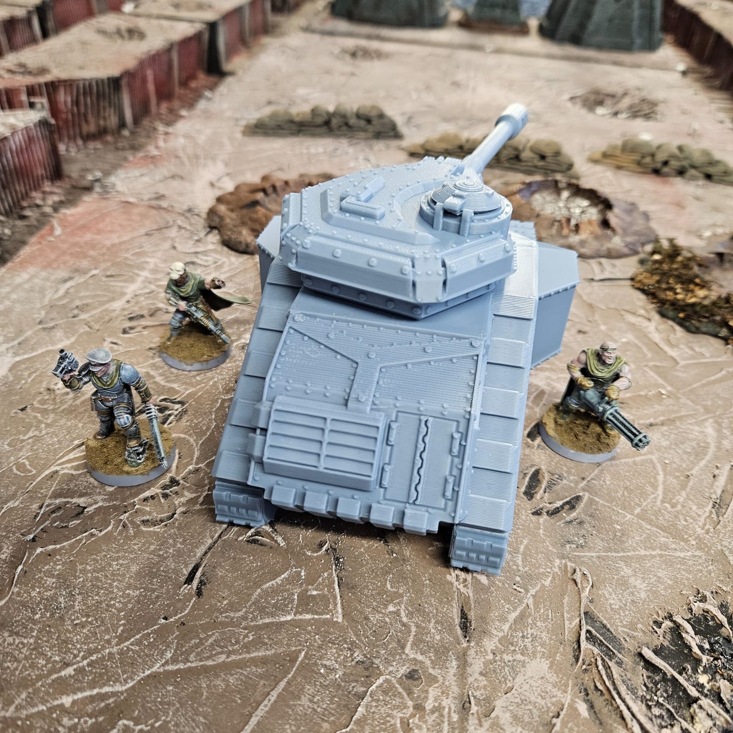 "Bulldog" V2 Medium Tank - FDM printed