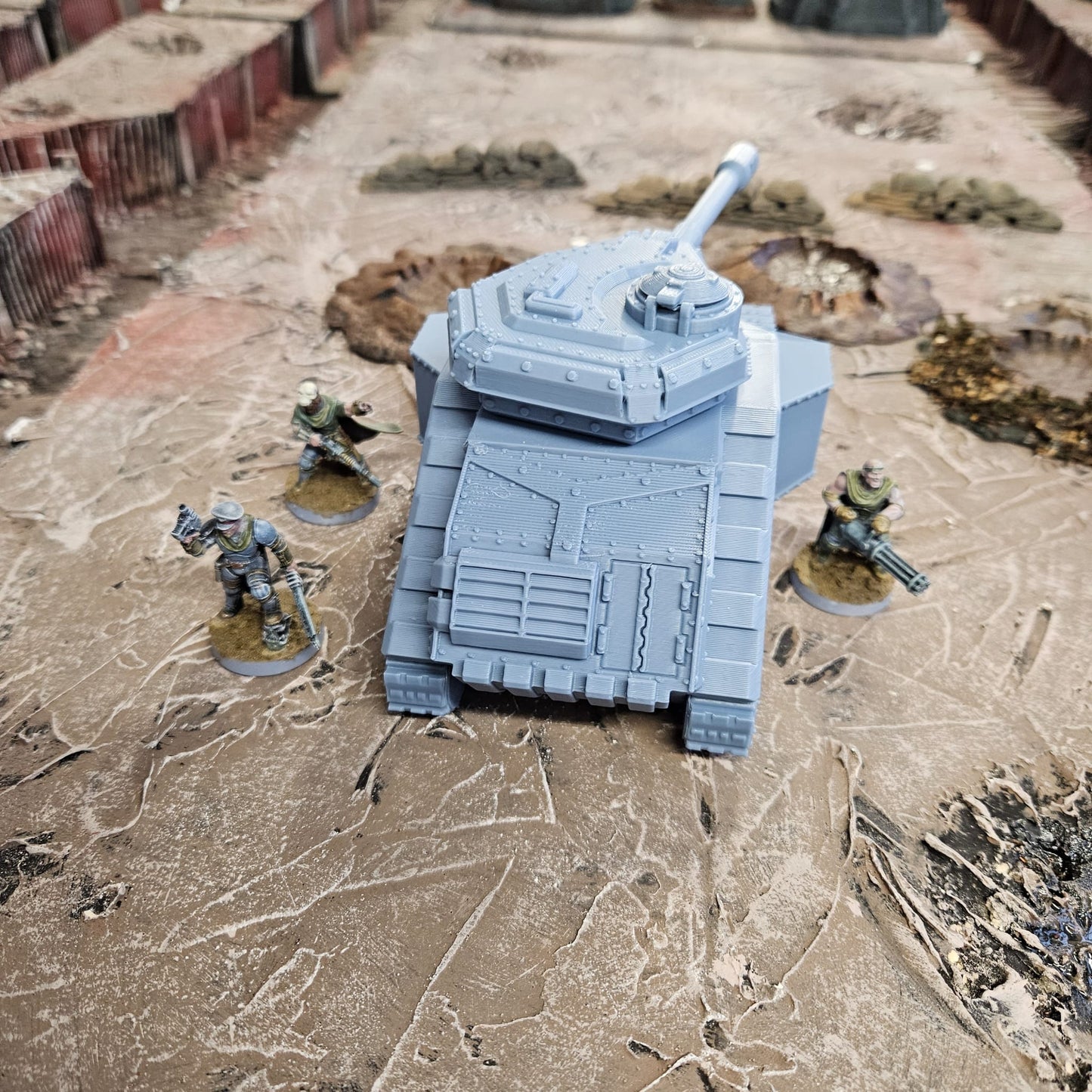 "Bulldog" V2 Medium Tank - FDM printed