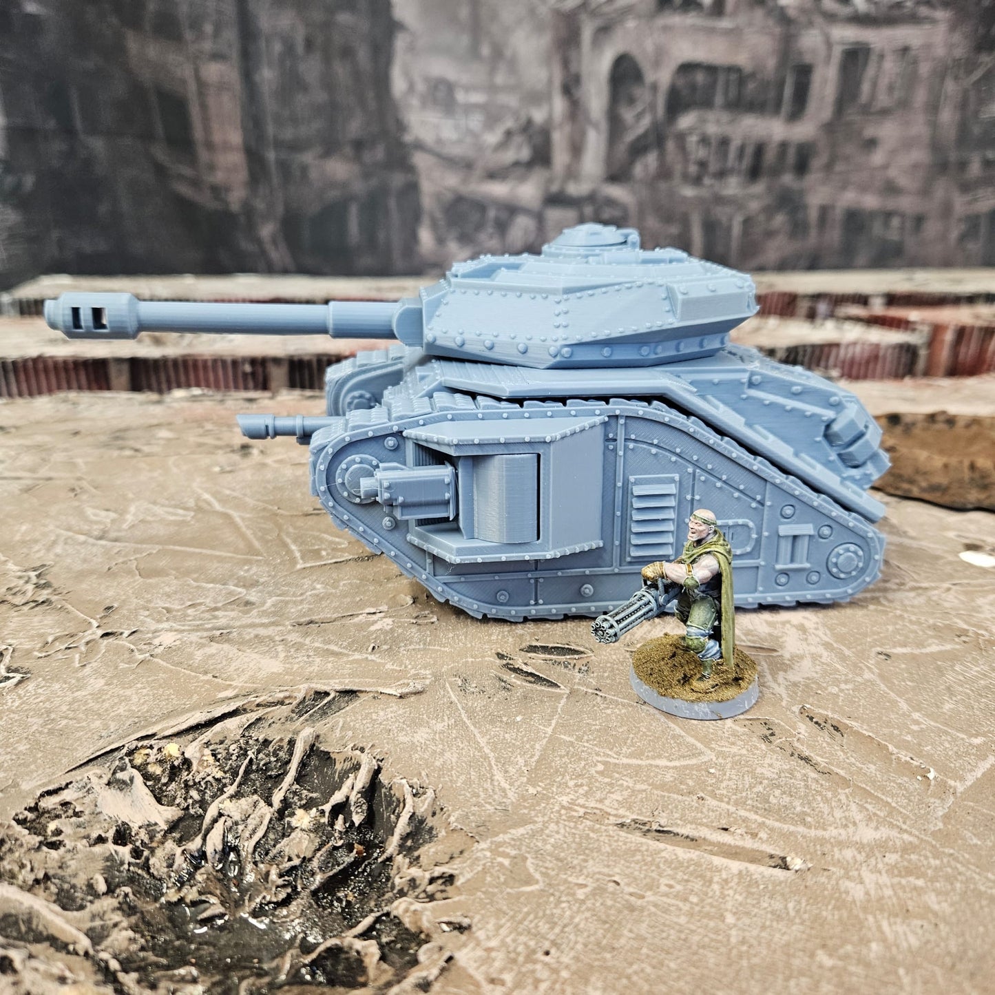 "Bulldog" V2 Medium Tank - FDM printed