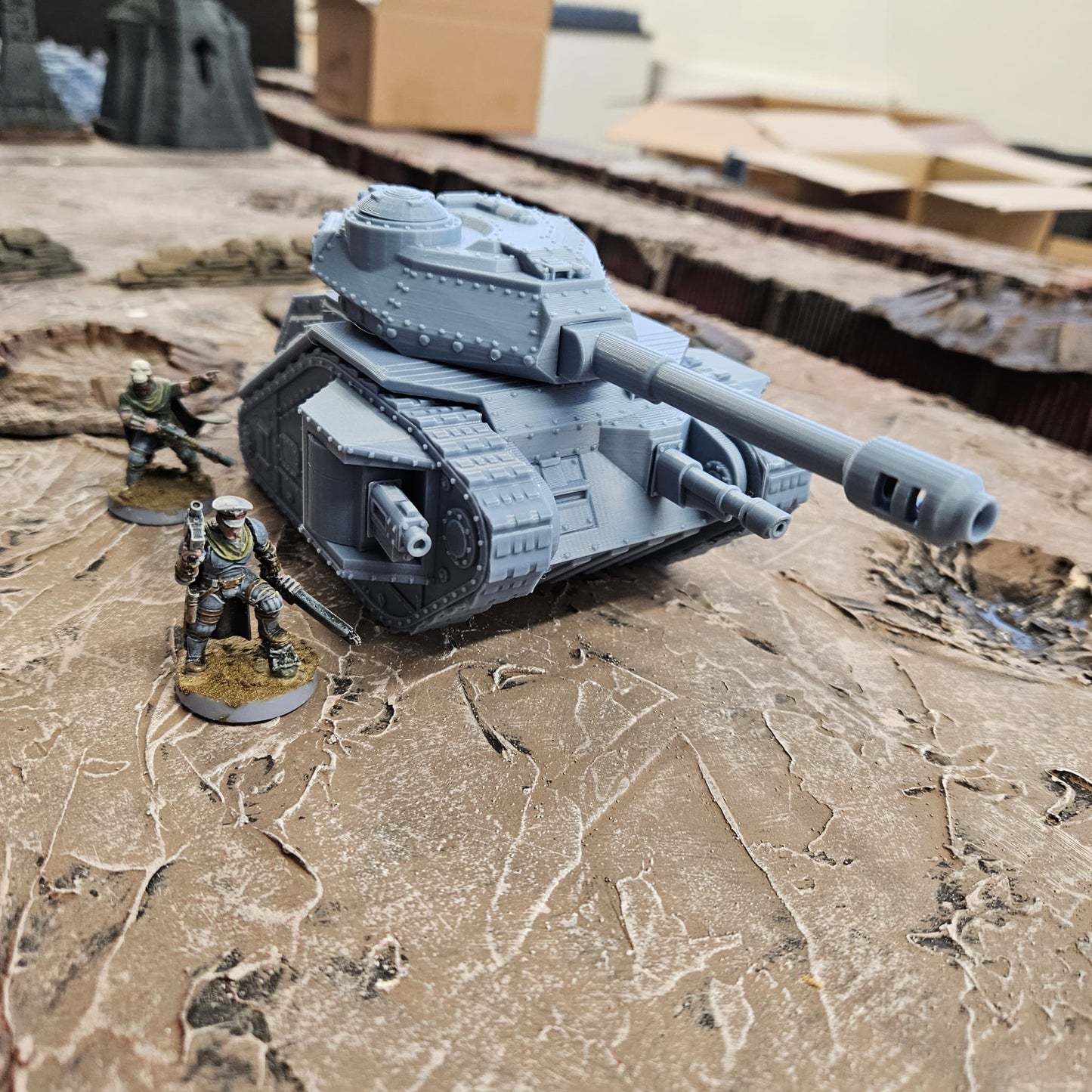 "Bulldog" V2 Medium Tank - FDM printed