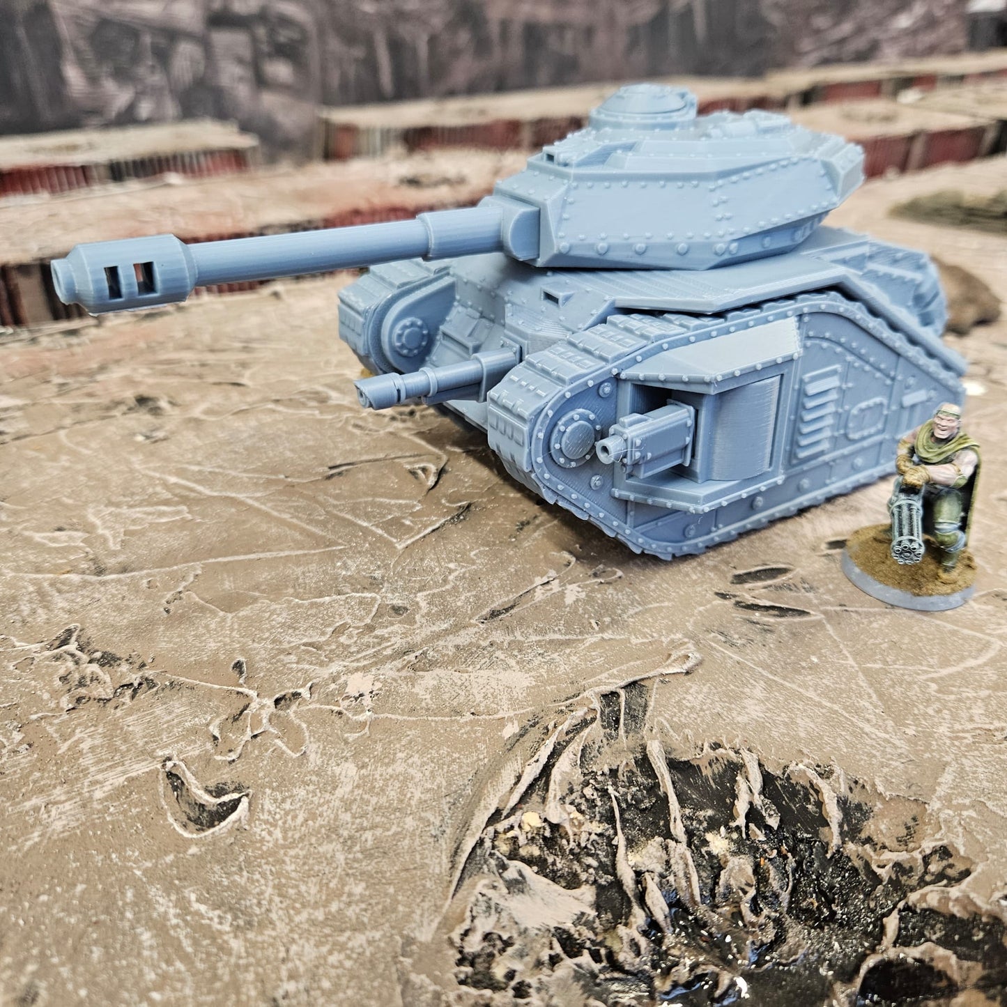 "Bulldog" V2 Medium Tank - FDM printed