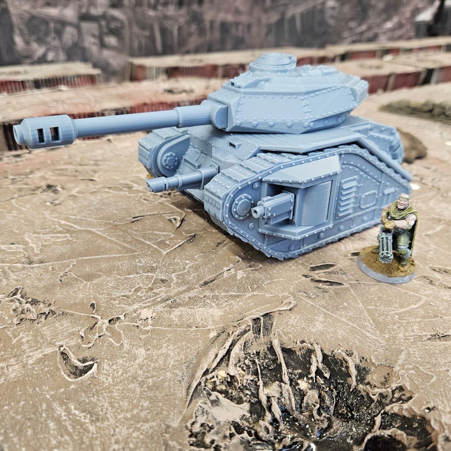 "Bulldog" V2 Medium Tank - FDM printed